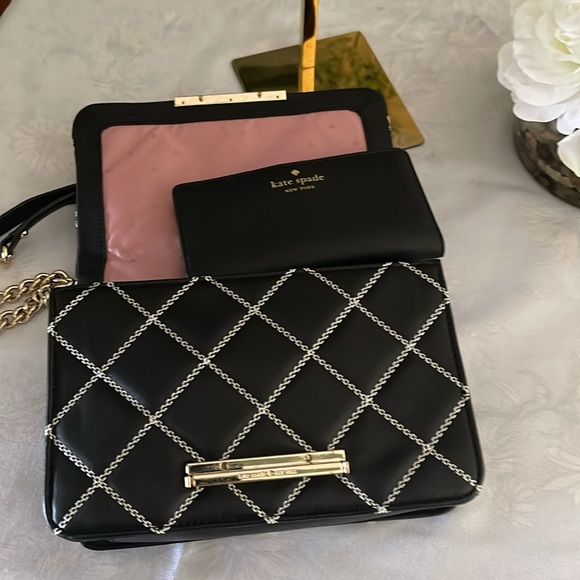 Kate Spade NY ♠️EMERSON PLACE LAWREN SHOULDER BAG and Wallet SET - Picture 8 of 15
